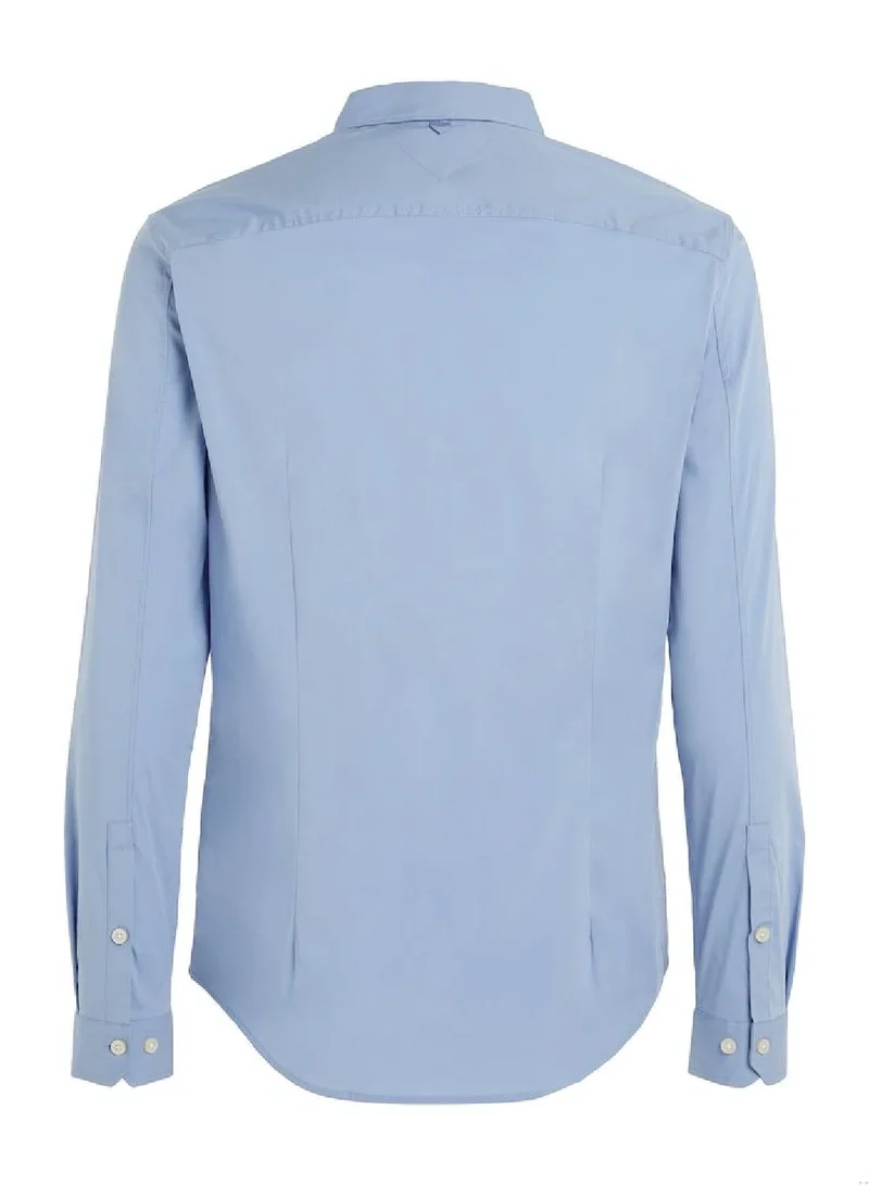 Tommy Jeans LAVENDER LUSTRE Slim Stretch Shirt for Men | Best Price UAE