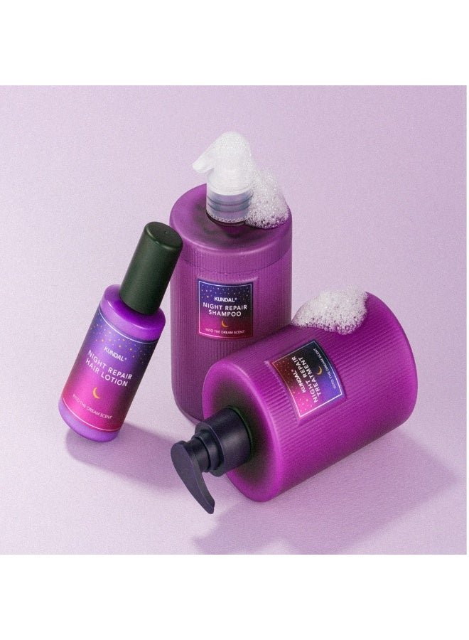 KUNDAL Night Repair Hair Lotion For a Moisturized, Soft, & Glossy Hair 100 mL - Image 2