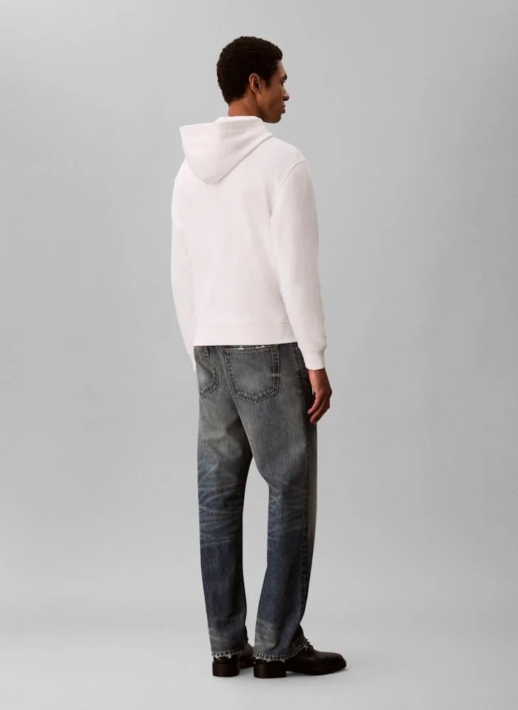 CALVIN KLEIN Logo Terry Hoody