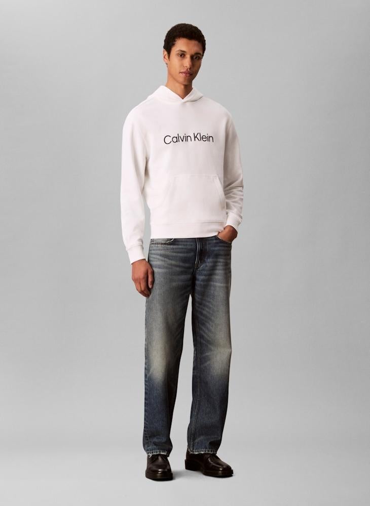 CALVIN KLEIN Logo Terry Hoody - Image 5