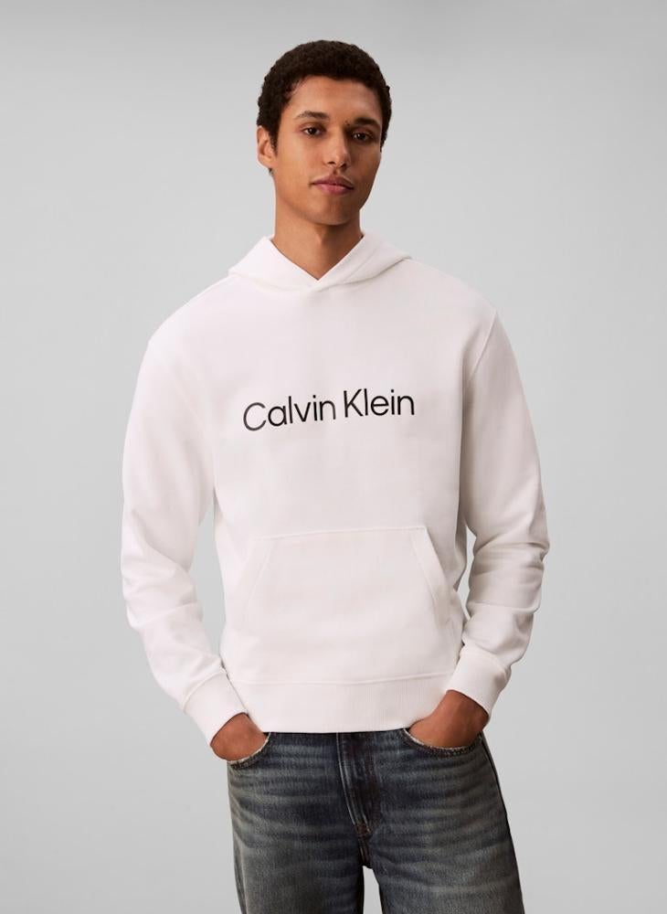 CALVIN KLEIN Logo Terry Hoody - Image 1