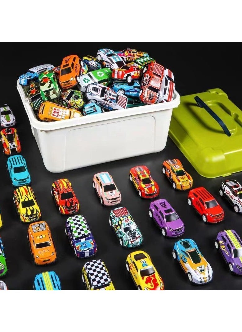 ARNOTEC 30 Pack Pull Back Toy Cars, Mini Die-Cast Race Cars Vehicles Bulk, Party Favor Cars Toys, Goodie Bag Stuffers, Pinata Fillers, Teacher Treasure Prize Box Toys for Boys Girls Toddlers 2,3,4,5 Years Old  - Image 4