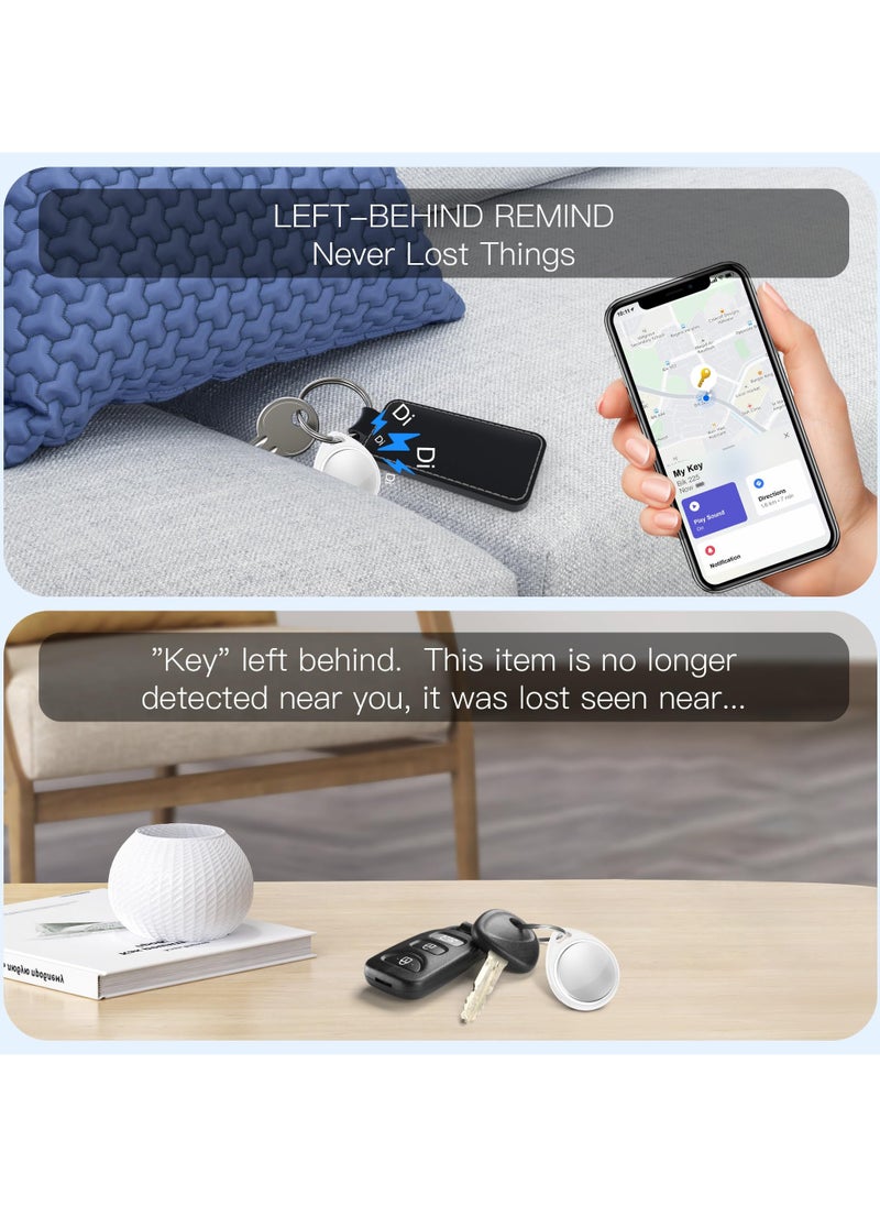 روكيو - علامات Air Tags-1 Pack Item Finder تعمل مع تطبيق Find My (iOS فقط) من Apple، علامات تعقب للمفاتيح والأمتعة وحقيبة الظهر، لون أبيض (غير مناسب لنظام Android) - Image 1