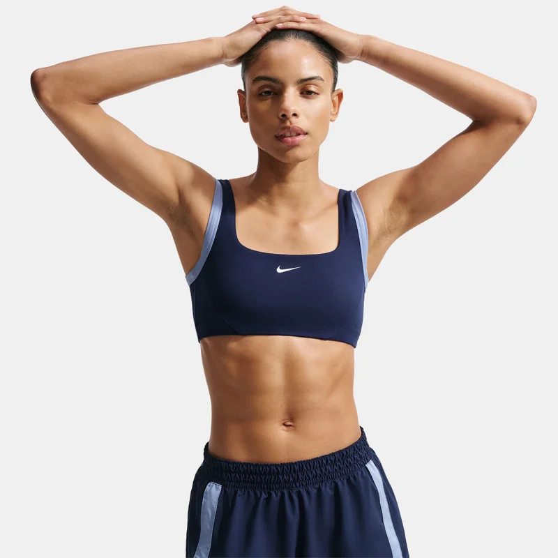 Nike Blue Women's One Dri-FIT Light-Support Training Sports Bra for Women | Best Price UAE