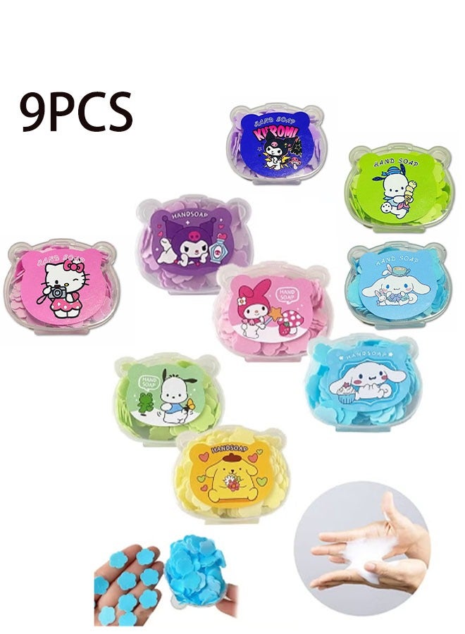 جيوستوس 1200 ورقة صابون بتلة ، أوراق ورق الصابون المحمولة والقابلة للذوبان لغسل اليدين و - Image 1