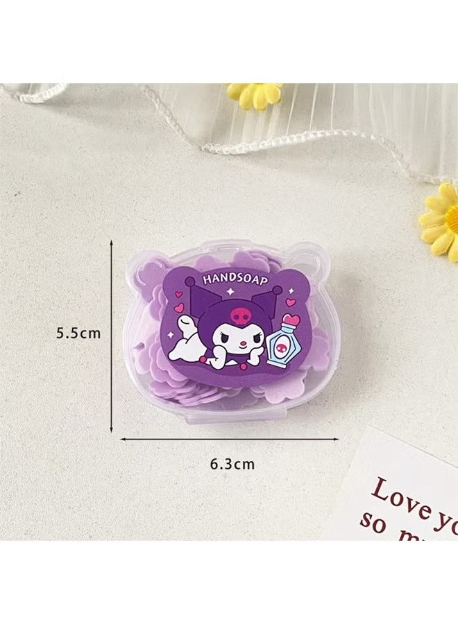 جيوستوس 1200 ورقة صابون بتلة ، أوراق ورق الصابون المحمولة والقابلة للذوبان لغسل اليدين و - Image 5