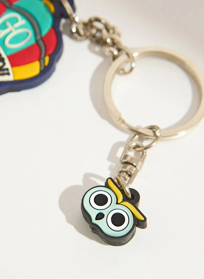 Chumbak  Chumbak Classic Go Where You Feel Keychain  | Best Price UAE