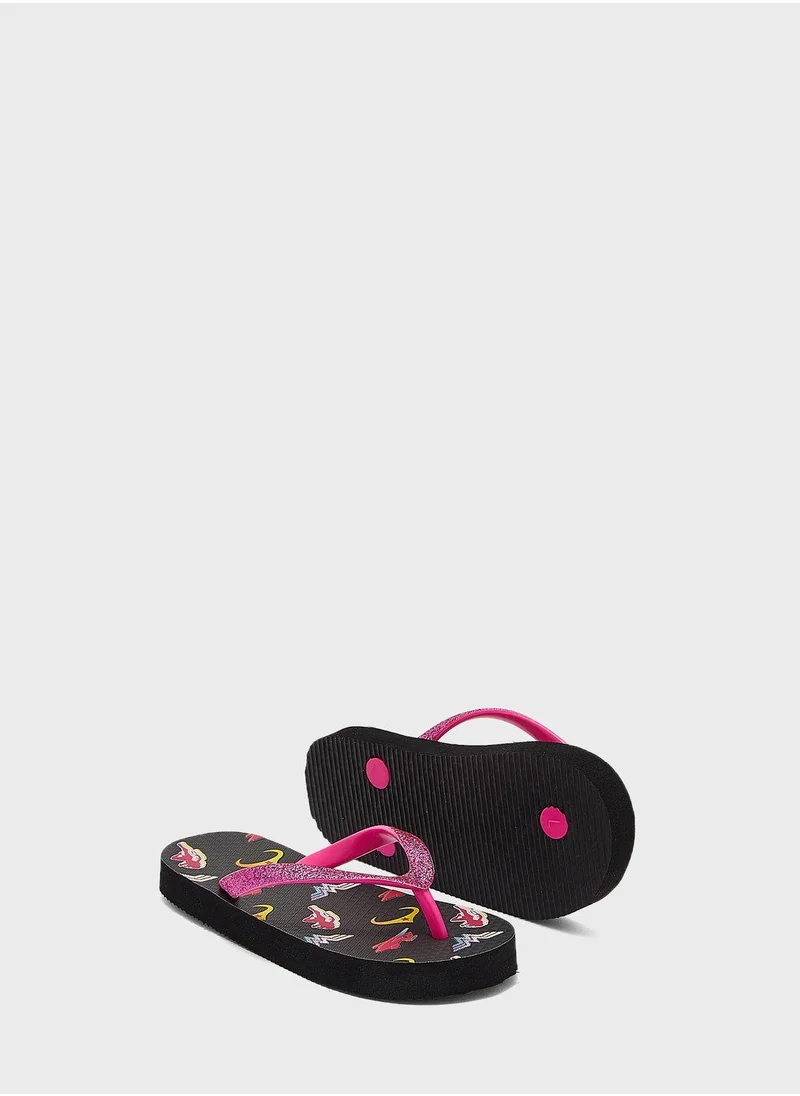 Warner Bros Warner Brothers Wonder Woman Flip Flop