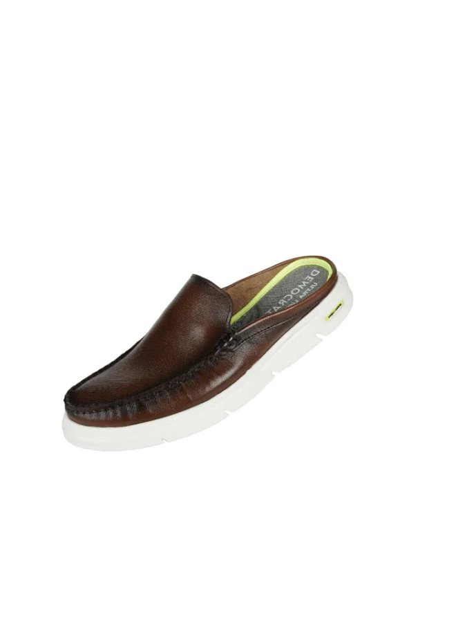 DEMOCRATA 032-154 Democrata Mens Clogs 252203-004 Brown