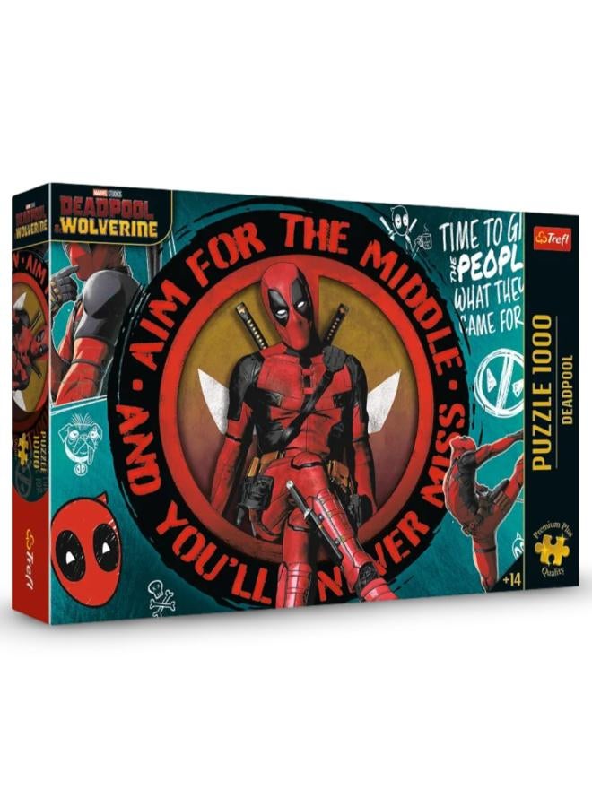 Trefl Puzzle Premium Plus Quality – Deadpool 1000 Pcs - Image 1