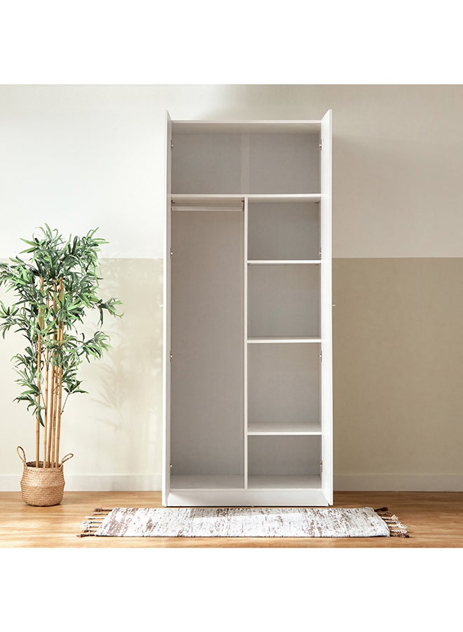 Home Box Frankfurt 2-Door Wardrobe - Image 4