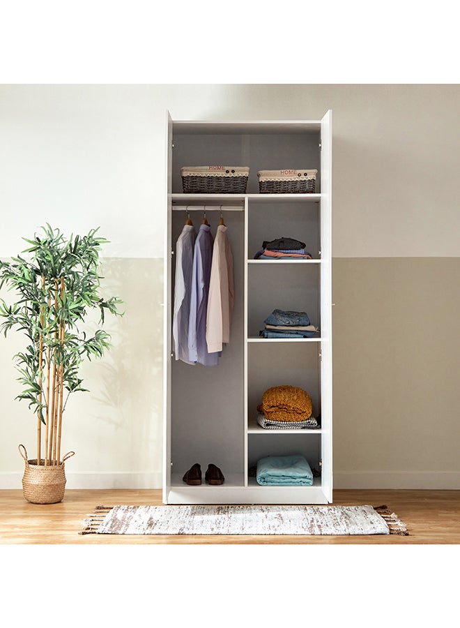 Home Box Frankfurt 2-Door Wardrobe - Image 3