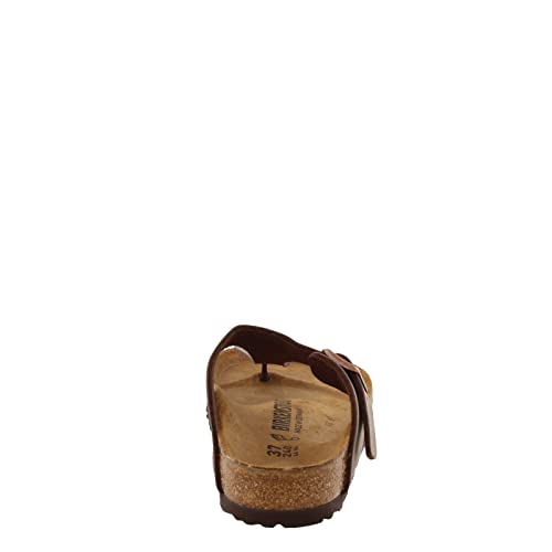 Birkenstock Gizeh Unisex Leather Sandals, Mocha, 5 UK - Image 5