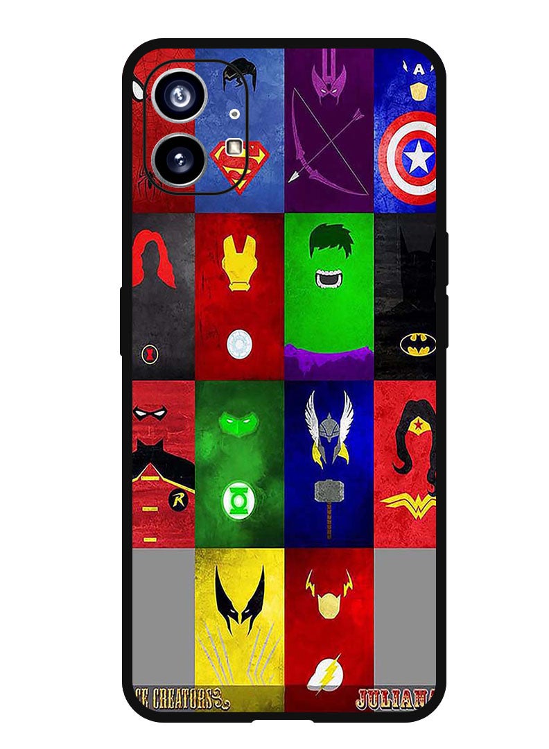 Theodor Protective Case Anti Scratch Shock Proof Bumper Cover For Nothing Phone 1 Faces - Image 1