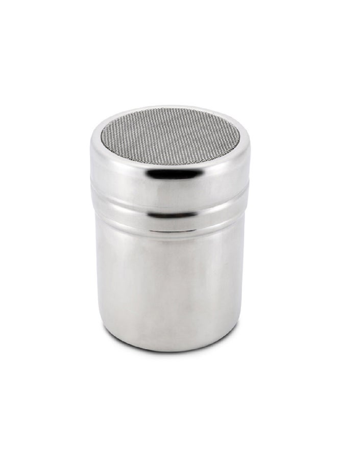 AL SANIDI Stainless steel Spices storage, Tea, coffee and sugar storage for trips, Silver, Size 7*9.1 Cm  - Image 1