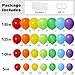 RUBFAC Rainbow Balloon Arch Kit 129pcs Different Sizes Pack of 18 12 10 5 Inch Latex Colorful Balloons Garland for Birthday Party Decorations - Image 4