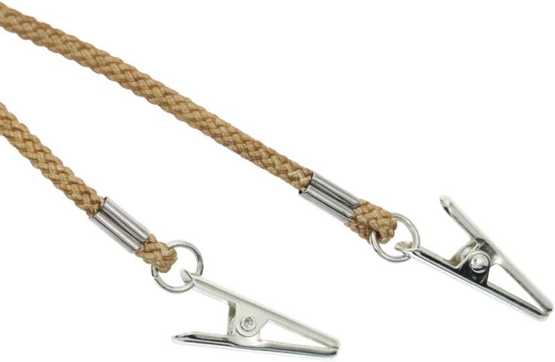 klarako Adjustable Bib Clips Cord Napkin Holder Protect Cloth from Spills for Adult Kid - Image 3