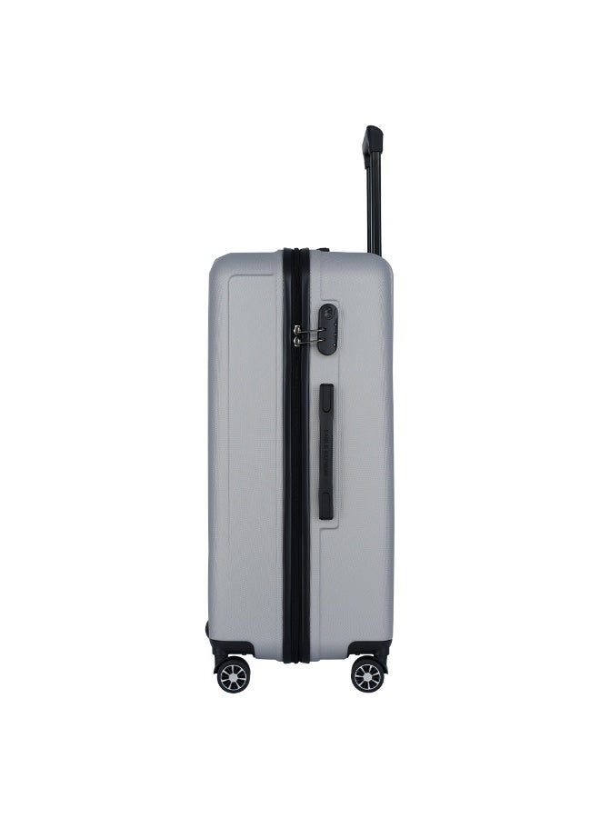 Eagle Express Patron ABS Hard Trolley Luggage Set - 3 Pieces - Silver - Free Protective Cover - 1-Year Warranty - Image 4
