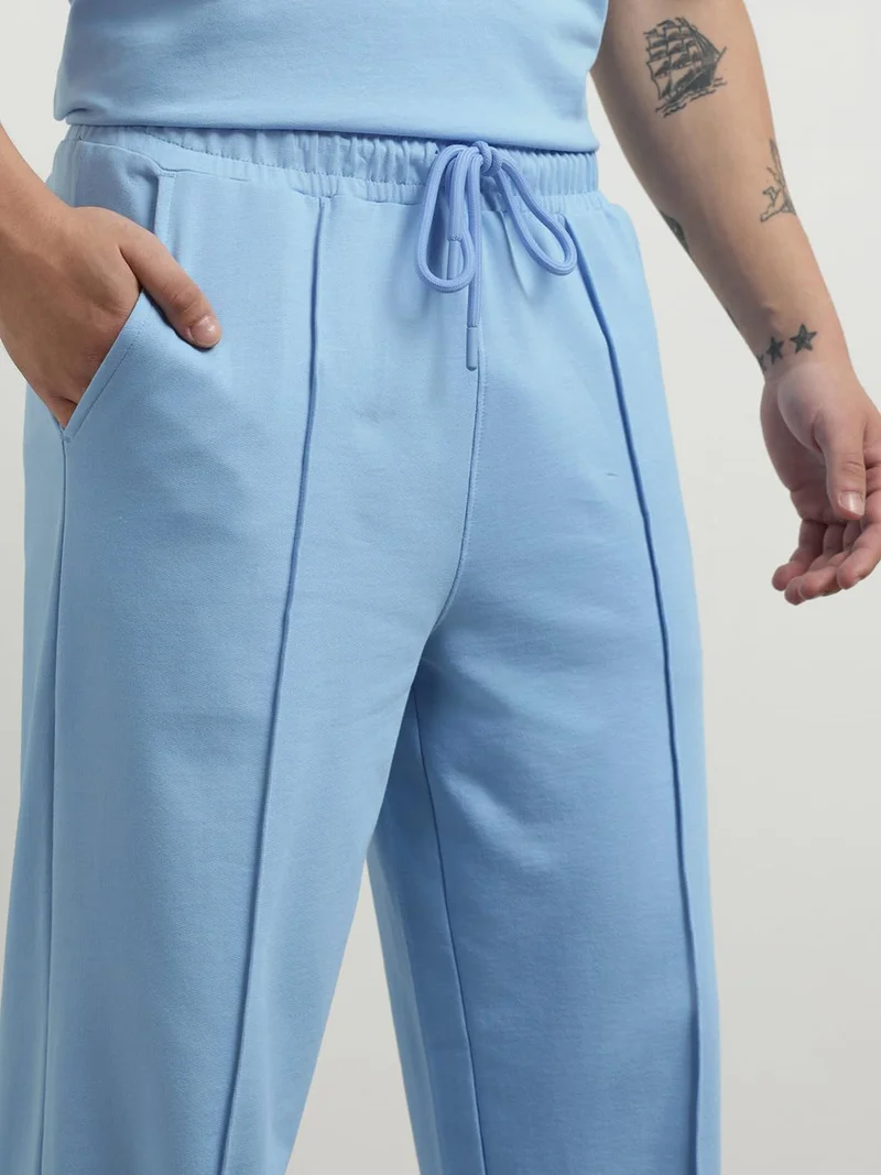 NOBERO  NOBERO Men's Powder Blue Co-ord Set for Men | Best Price UAE