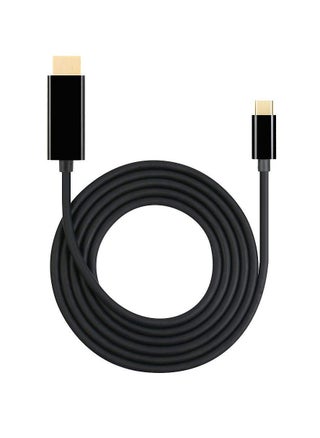 USB-C to HDMI Cable 4K@60Hz, Type C to HDMI 2.0, Thunderbolt 3, Compatible with MacBook Pro, MacBook Air, iPad Pro, Surface Book 2, Galaxy S20, and other USB-C enabled devices, 2m long. - pzsku/Z75DD5B4CF63C4ED95A27Z/45/1742511037/df9eefb1-f2c8-4a29-9d70-34cc7781db91