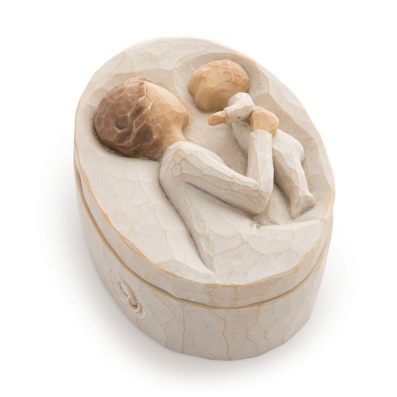 Willow Tree Grandmother Love that Transcends the Years Box for Jewelry and Treasures Reminder of Those you Love who Call you Grandma Sculpted HandPainted Keepsake Box