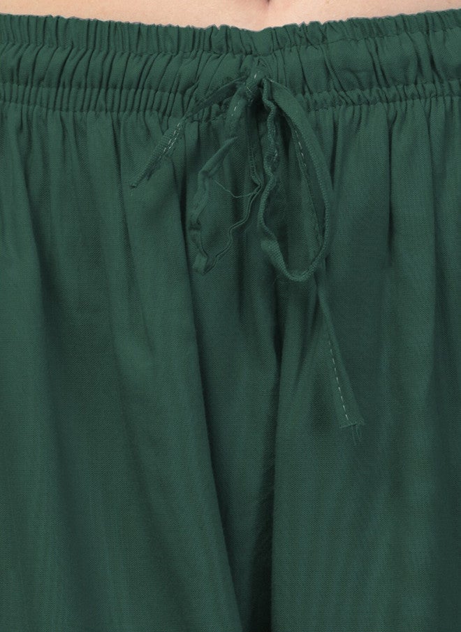 Trend Level Mid-Rise Flared Fit Palazzos - Image 5