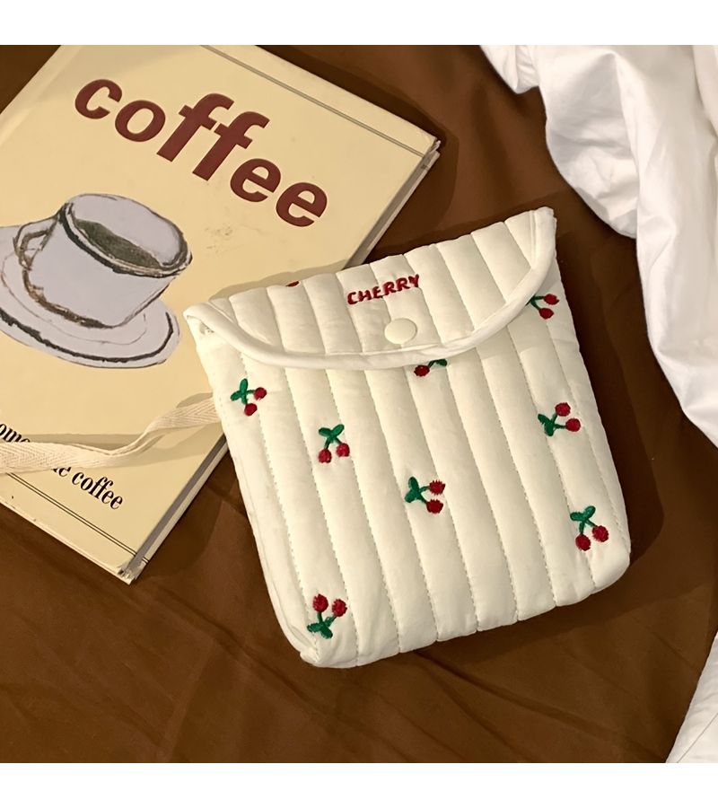 Cute Bear Print Sanitary Towel Storage Bag Portable Mini Cosmetic Pouch For Women - Image 2