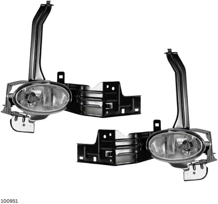 VISH Aftermarket Fog Lamp Set for Honda Accord 2008-2010 - Compatible Replacement Assembly - Image 2