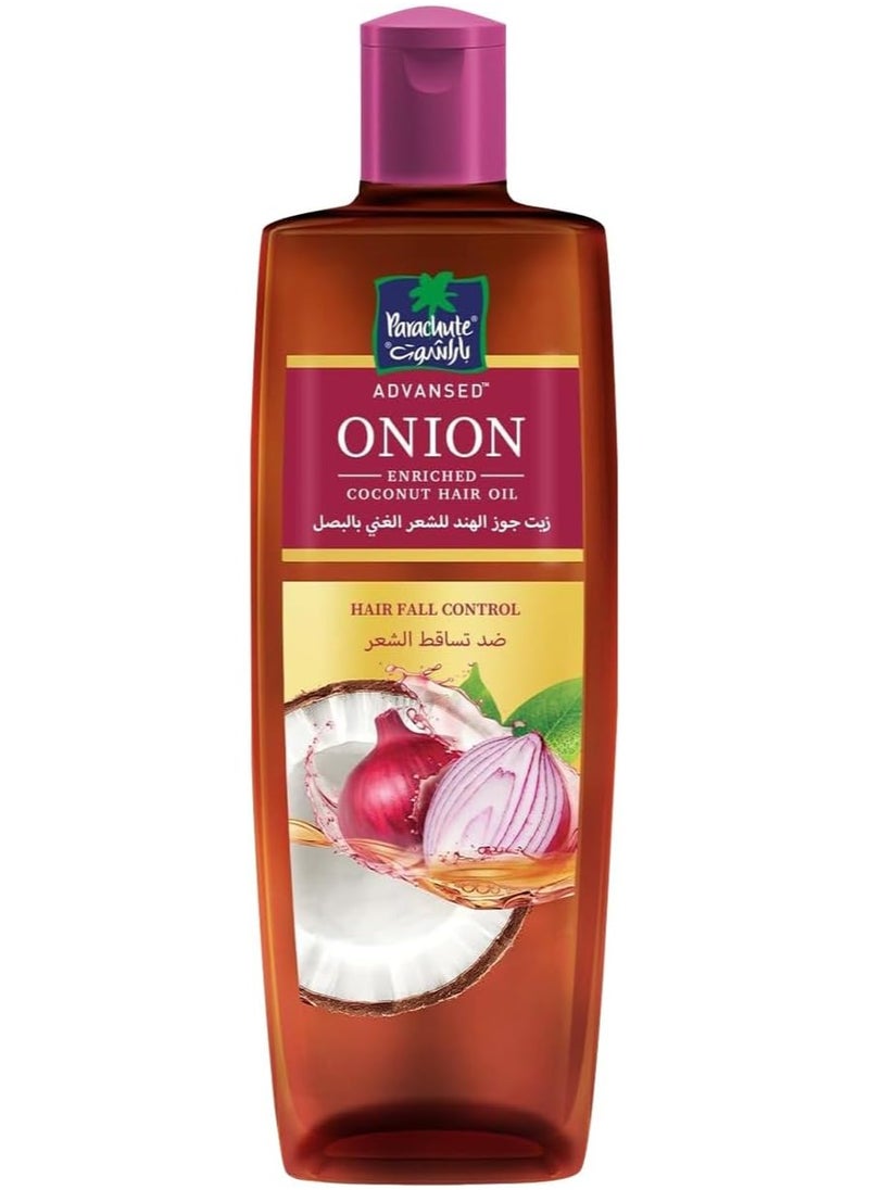 Parachute Onion Oil For Hair Growth Blend Of Onion And Coconut Oil Controls Hairfall And Promotes Hair Growth 300 ML  - Image 1