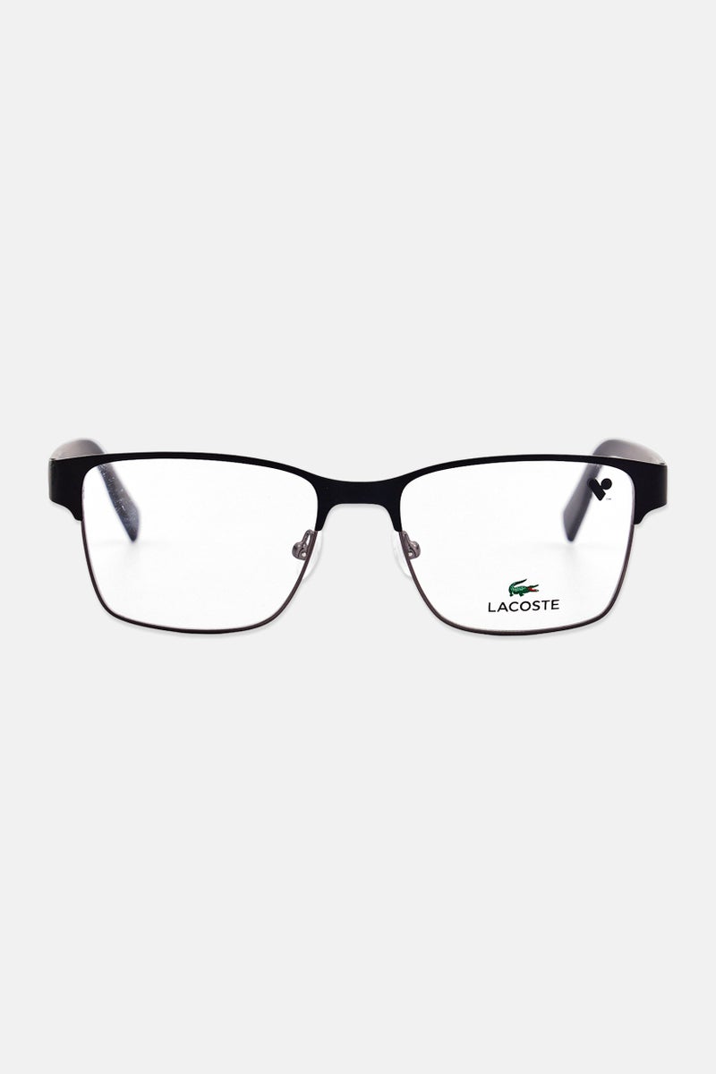 LACOSTE Men L2286 Square Eyeglasses, Black - Image 1