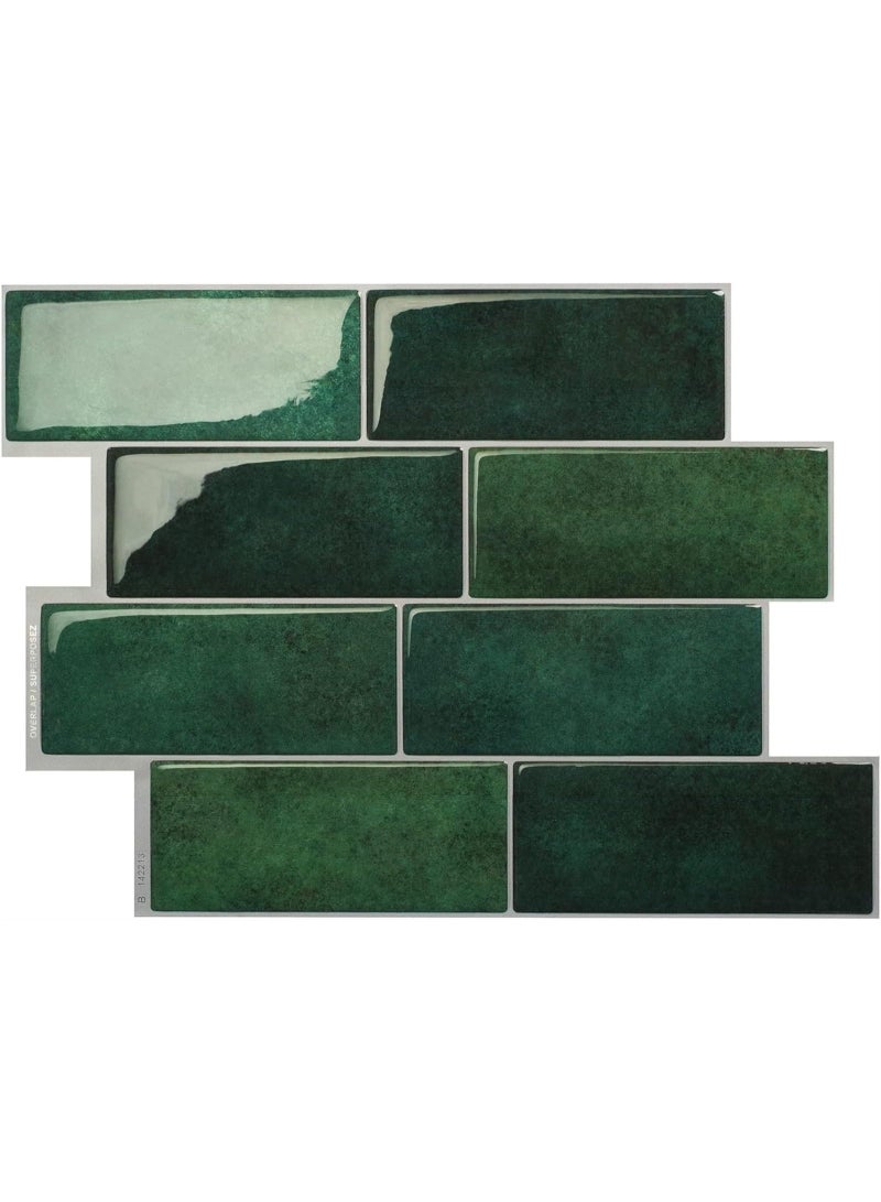 5PCS-Peel and Stick Backsplash 3D Adhesive Peel and Stick Tile Backsplash for Kitchen, Bathroom, Wall Tile - Image 1