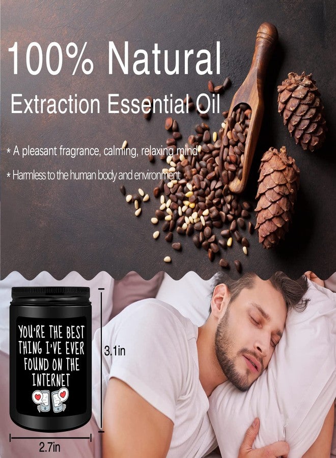 Homsolver Gifts for Him,Anniversary Romantic Gifts for Him Boyfriend Husband,Funny Birthday Thanksgiving Christmas Valentines Day Gifts for Him Boyfriend Best Friends Men Dad Male,Candles Gifts for Men Him - Image 3