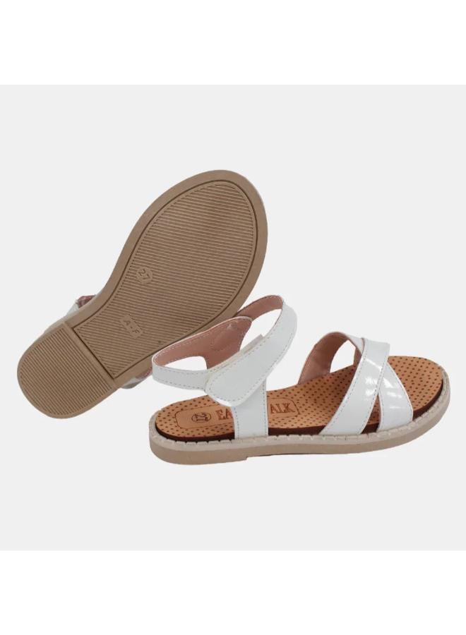 EASY Girls Leather Sandals – Soft Colors - Image 2