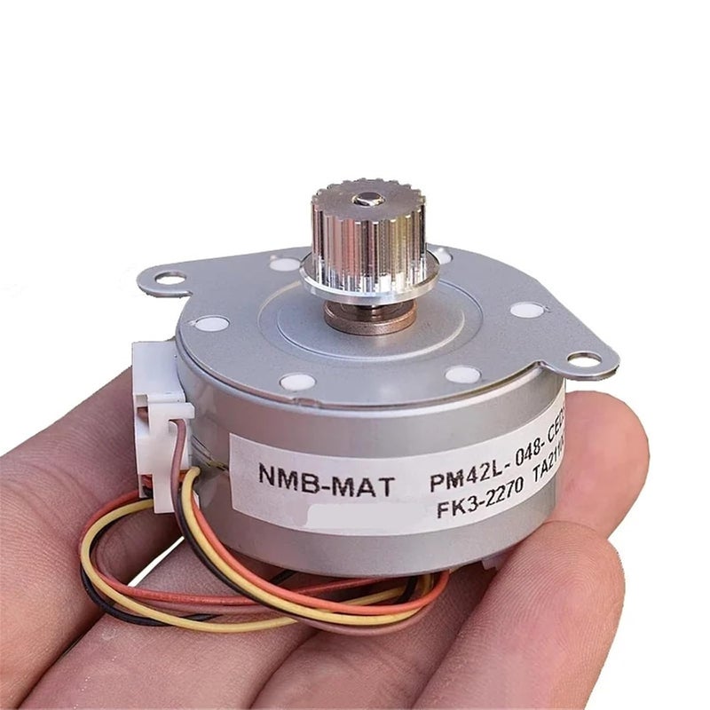 42 مم محرك متدرج دائري ثنائي الطور 4 أسلاك بكرة متزامنة عجلة 1 قطعة - Image 2