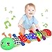KMUYSL Baby Toys 06 612 Months Sensory Music Animal Stuffed Toy for 0 1 2 3 4 5 6 Months Plush Toy with Crinkle and Rattles for Infant Newborn Tummy Time Toys Gifts for 03612 Month - Image 3