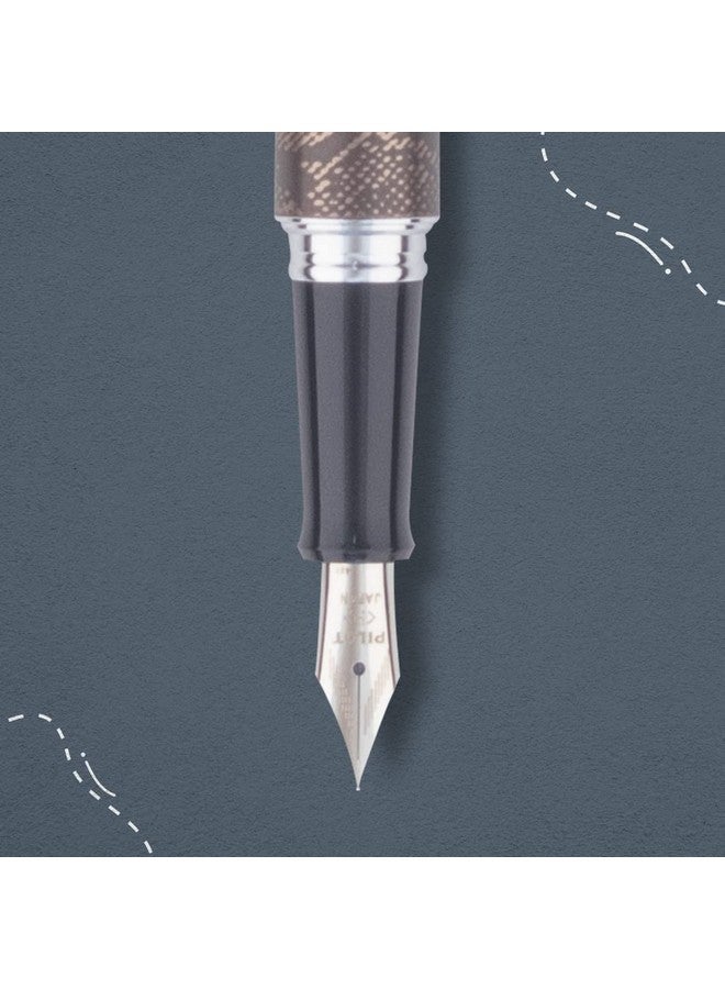 بايلوت قلم حبر جاف بتصميم بايثون من بايلوت (رأس متوسط، حبر - أسود) - Image 4