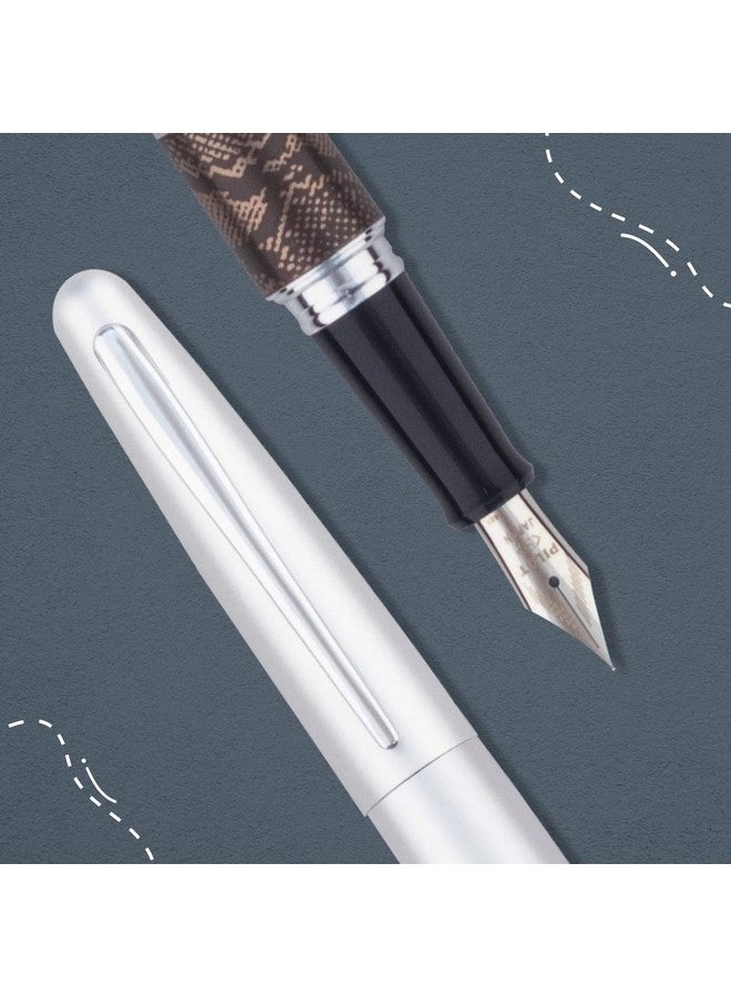 بايلوت قلم حبر جاف بتصميم بايثون من بايلوت (رأس متوسط، حبر - أسود) - Image 2