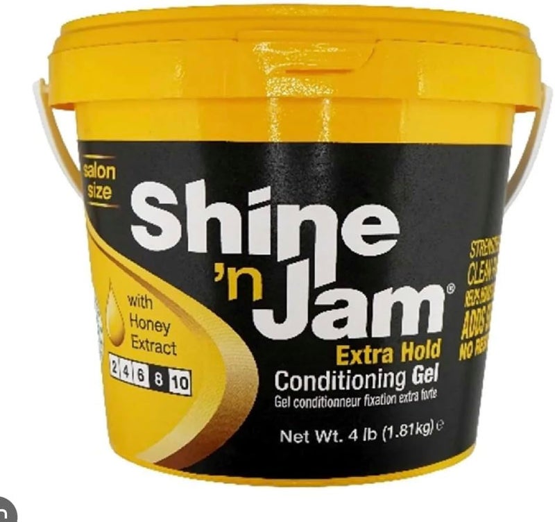 Shine N Jam Conditioning Extra Hold Hair Gel 18KG