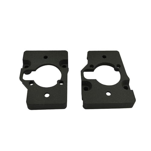 Lskioer Side View Mirror Mount LH RH Side Mirror Support Bracket Pair Fits for Jeep XJ Cherokee MJ Comanche 19841996 Replaces 55034123 55034122 - Image 3