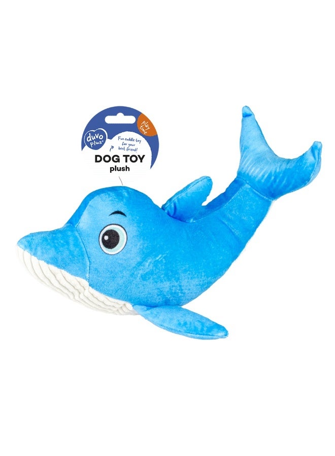 Duvo + Duvo+ Plush Dolphin Ocean 27X9X8Cm Blue/White - Image 2