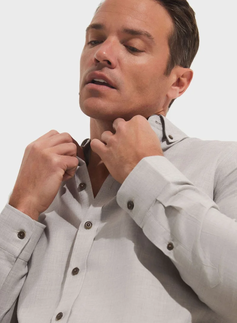 JUNE Essential Regular Fit Shirt