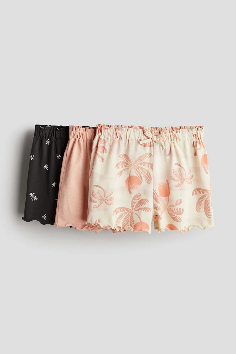 H&M 3 Pack Printed Shorts