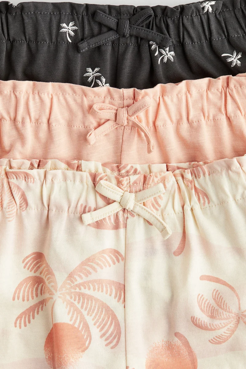 H&M 3 Pack Printed Shorts