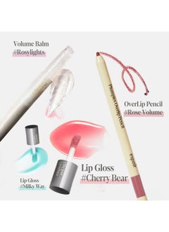 Espoir espoir Plumpies Lip Colloection Lip Gloss #Cherry Bear │High-Glossy Lip Gloss with a Chubby tip │ Voluminous Lip Makeup with Plumping Effects │ Naturally Saturated Red Color │ No glitters  - Image 2