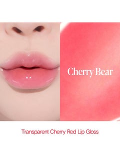 Espoir espoir Plumpies Lip Colloection Lip Gloss #Cherry Bear │High-Glossy Lip Gloss with a Chubby tip │ Voluminous Lip Makeup with Plumping Effects │ Naturally Saturated Red Color │ No glitters  - Image 3