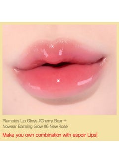 Espoir espoir Plumpies Lip Colloection Lip Gloss #Cherry Bear │High-Glossy Lip Gloss with a Chubby tip │ Voluminous Lip Makeup with Plumping Effects │ Naturally Saturated Red Color │ No glitters  - Image 5