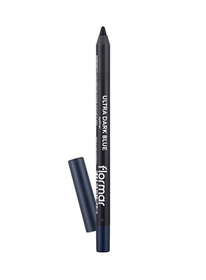 flormar Ultra Eyeliner – Dark Blue – Precise Tip, Long-Wear, Matte Finish, Pearlescent Shimmer 018-DARK BLUE - Image 1
