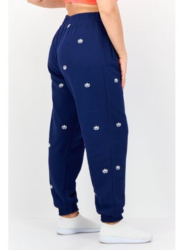 adidas Originals Women Sportswear Fit Running Sweatpants, Blue  - Image 2