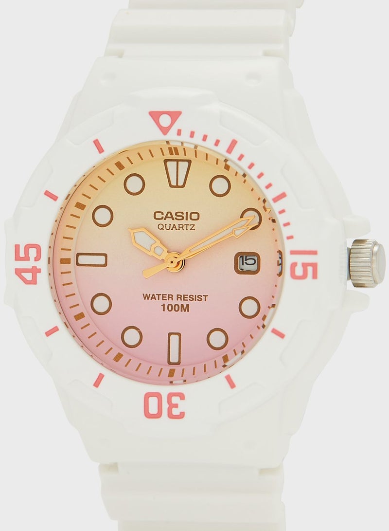 كاسيو ساعة يد انالوج بسوار من اليولي يوريثان - Image 2