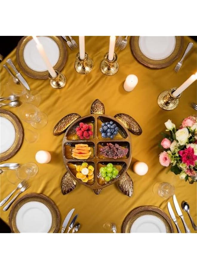 Turtle Charcuterie Platter, Ocean Themed Cheese Bread Board, Novelty Unique Serving Tray Board for Cheese Meats Fruit, Kraken Design Wood Serving Tray, Unique Gift for Seafood Lovers - Image 5